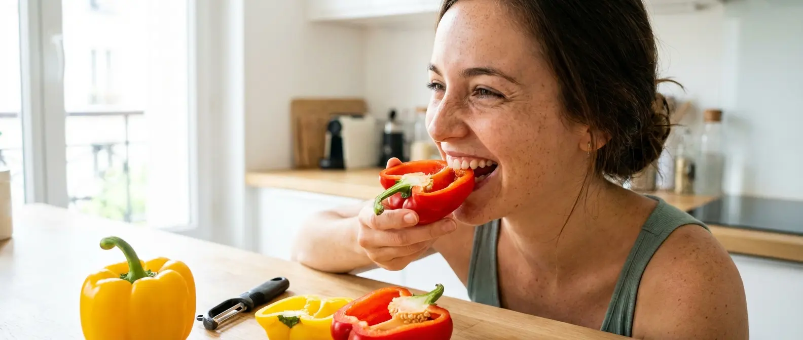 Poivron Cru : Bienfaits, Digestion et Astuces Gourmandes